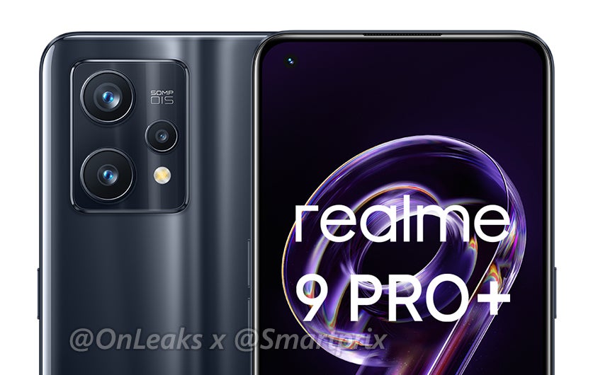 The Realme 9 Pro and 9 Pro+ will both feature a punch-hole selfie camera - Realme 9 Pro and 9 Pro Plus specs and images leak