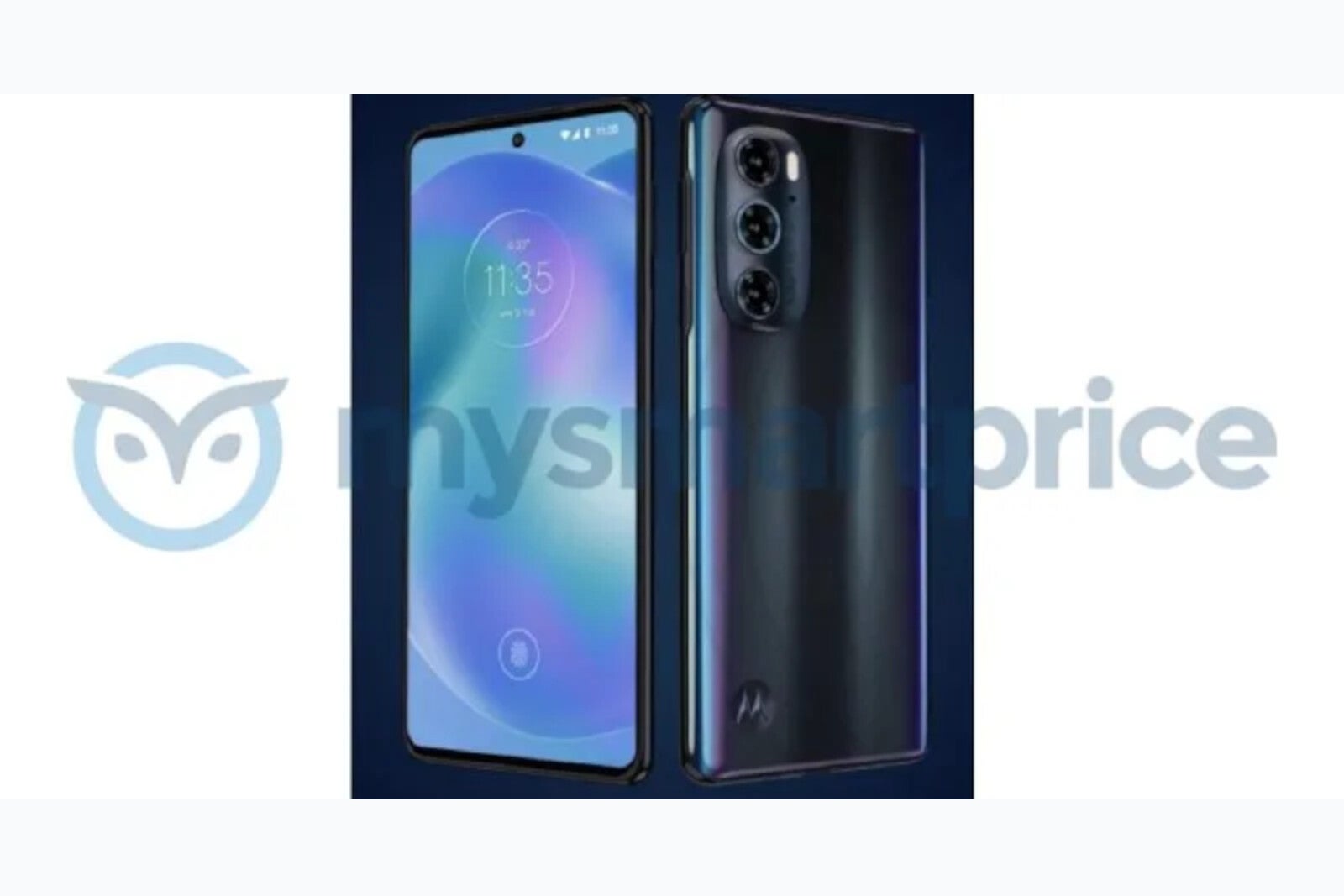 Moto Edge 30 Pro - Black - Motorola Edge 30 Pro renders reveal in-display fingerprint scanner, more