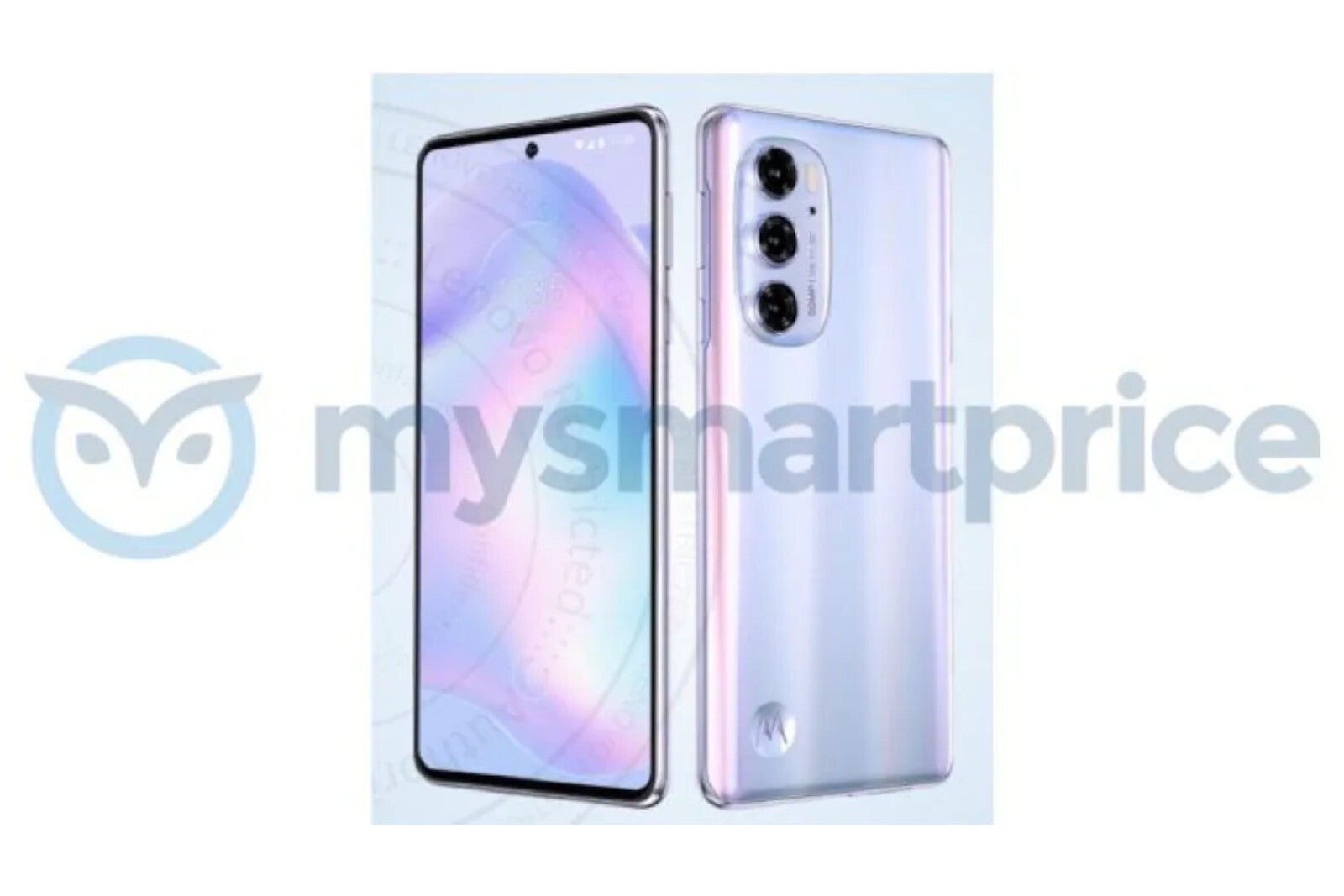 Moto Edge 30 Pro - Pearl White - Motorola Edge 30 Pro renders reveal in-display fingerprint scanner, more