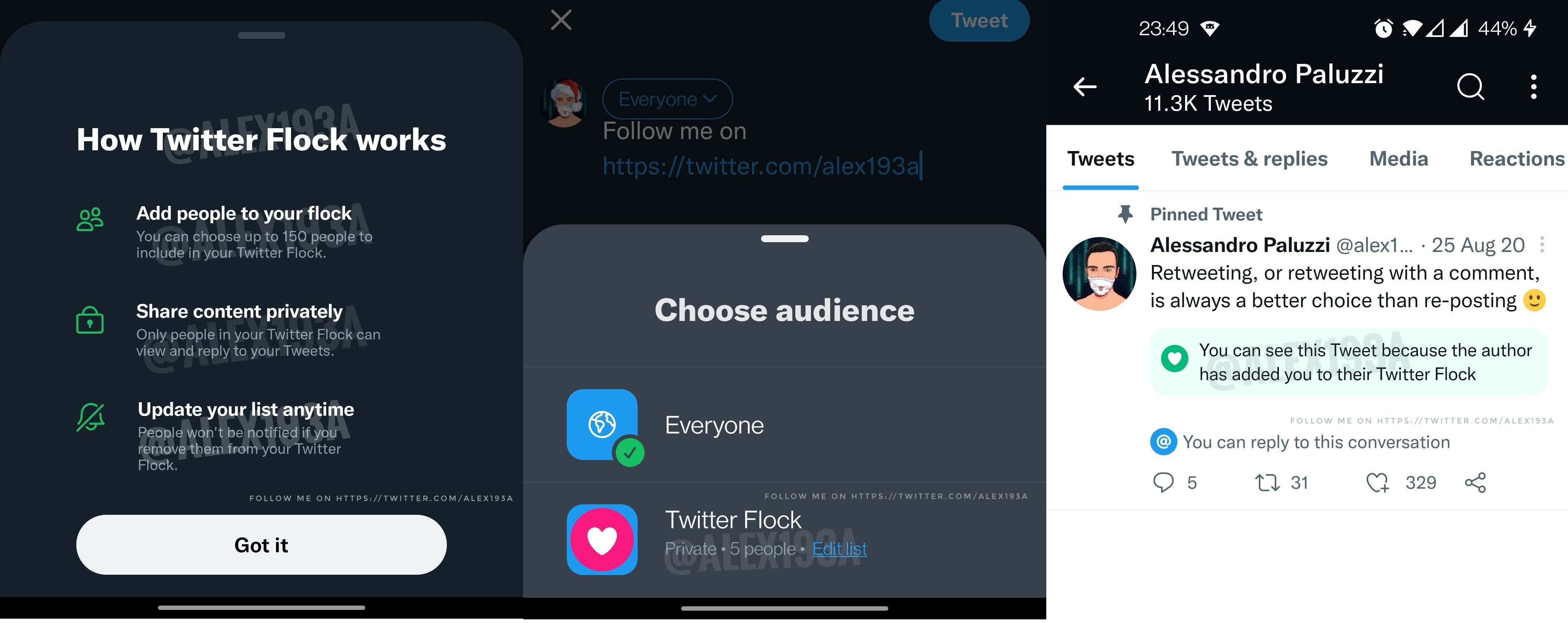 Twitter’s Trusted Friends feature is now called Flock - PhoneArena