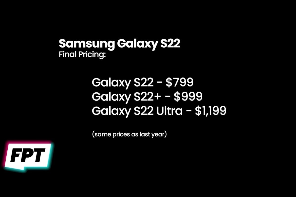 These could be Samsung&#039;s final US Galaxy S22 prices (this time for real)