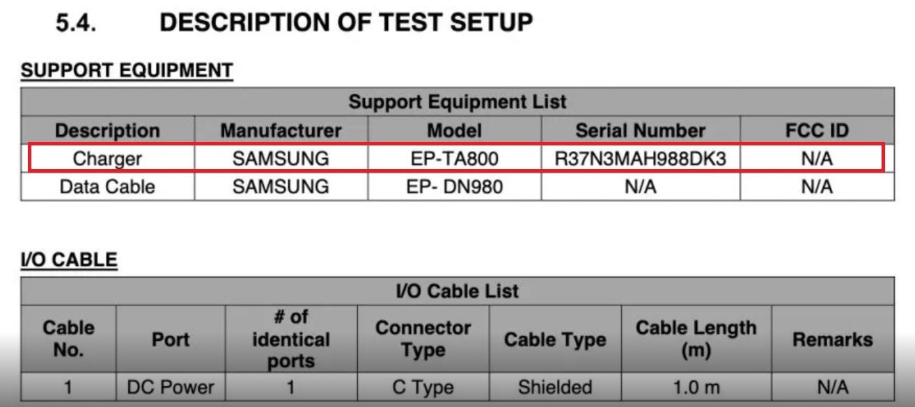 FCC documentation calls for 25W fast charger for the Galaxy A53 battery - Mid-range Samsung Galaxy A53 5G spotted at the FCC with 25W fast charger