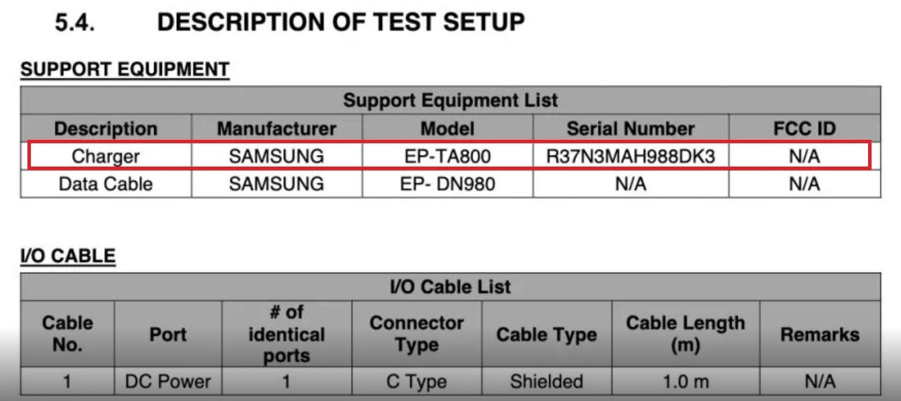 FCC documentation calls for 25W fast charger for the Galaxy A53 battery - Mid-range Samsung Galaxy A53 5G spotted at the FCC with 25W fast charger