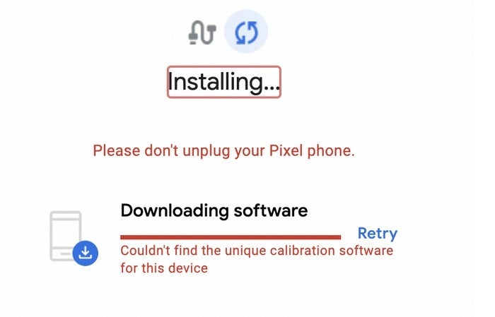 The Pixel 6 fingerprint calibration tool is not working - Pixel 6 fingerprint calibration tool fails