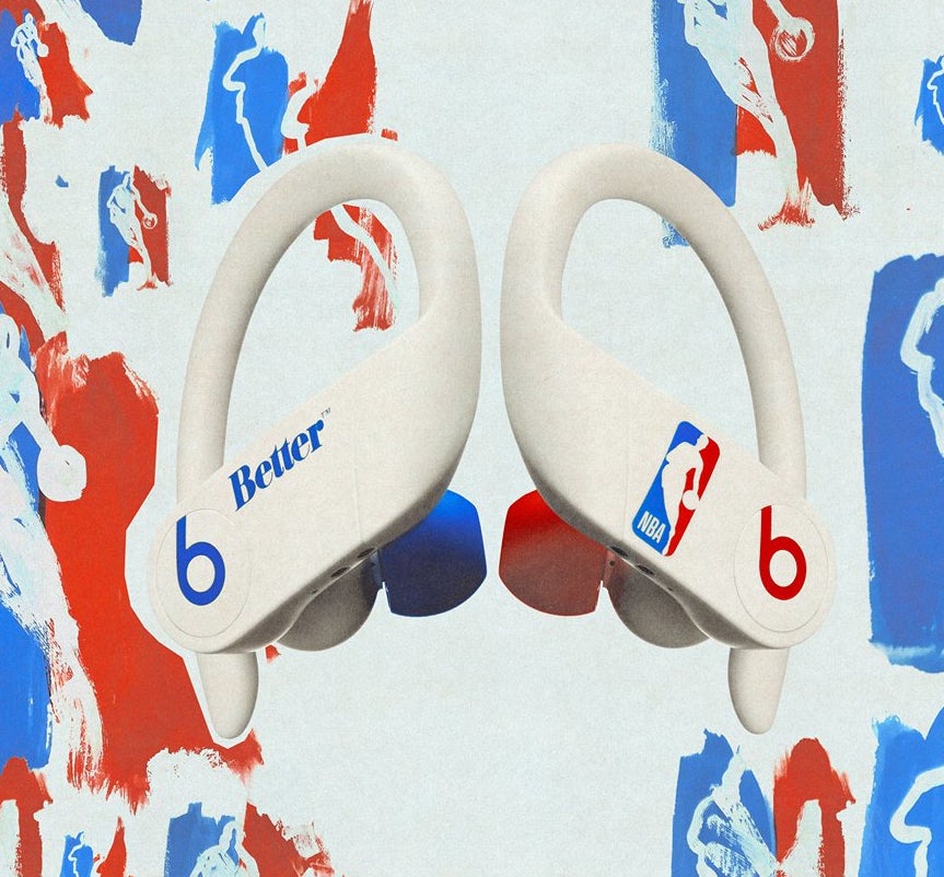 Apple's new limited edition Powerbeats Pro earbuds are a love letter to NBA fans