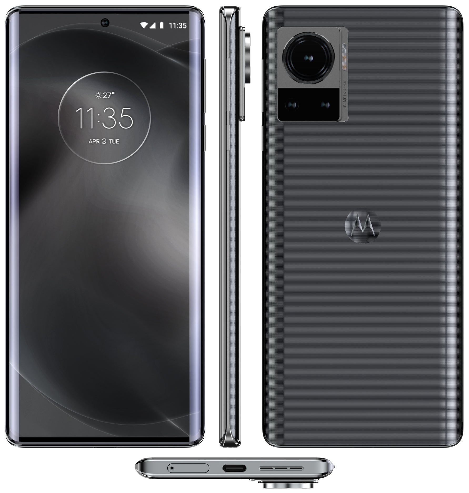 Motorola Frontier - Motorola Frontier leaked render offers a better look at the upcoming flagship
