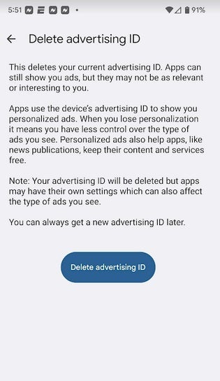 You can remove the advertising ID identifier from your Android 12 device - Instead of waiting two years for Google, you can limit ad tracking on Android now. Here's how!