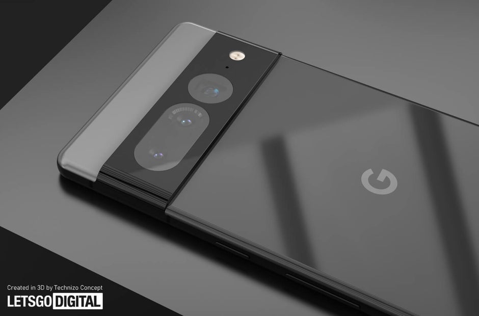 This render shows a small change to the Pixel 7 Pro camera bar - Latest Pixel 7 Pro renders (and video) show a small change to the camera bar