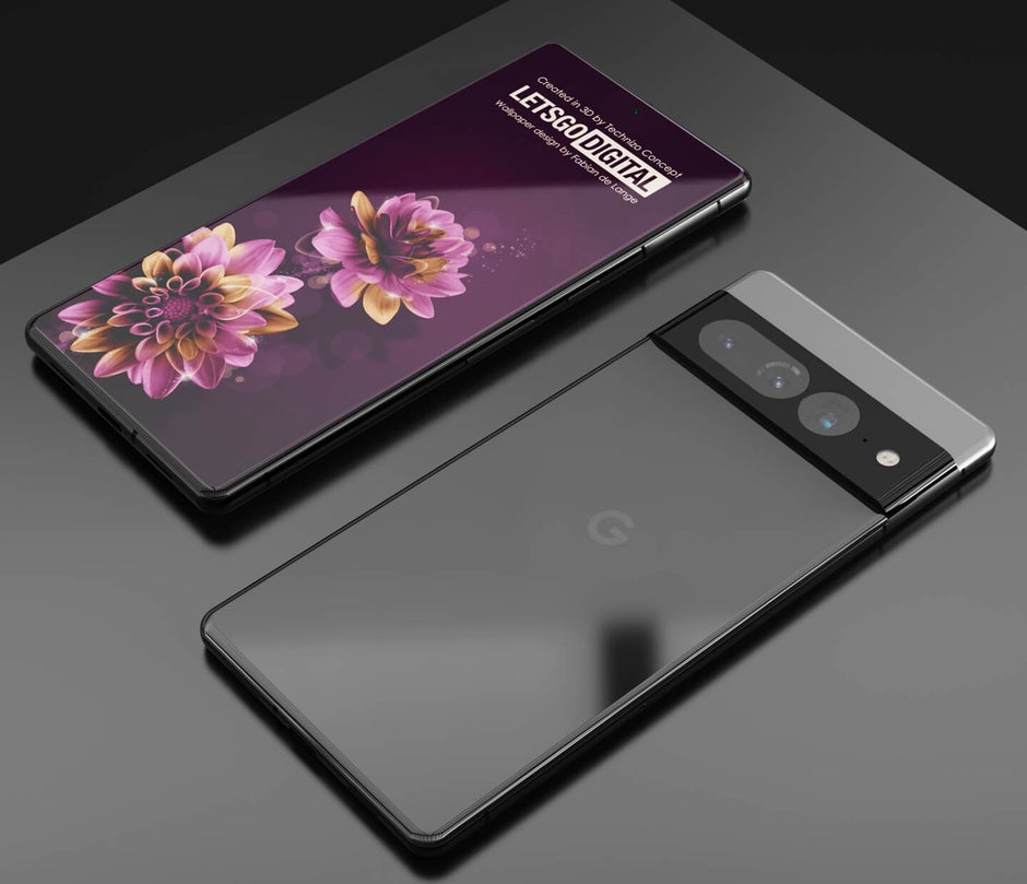 Pixel 7 Pro render - Latest Pixel 7 Pro renders (and video) show small change to camera bar