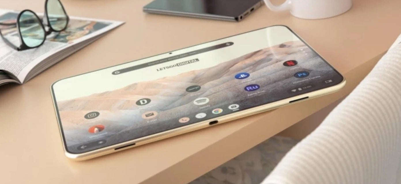 Render of Pixel Tablet based on Google patent application - Android 13 Developer Preview 1 hints at new "Hub Mode" for tablet users