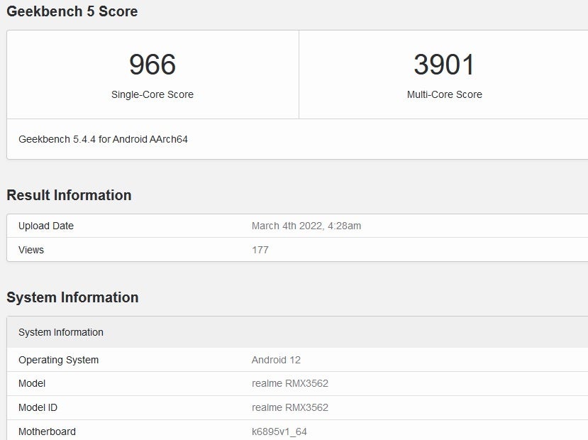 With this Geekbench result, the Dimensity 8100 tops the Snapdragon 8 Gen 1 in the multi-core score - MediaTek's mid-range Dimensity 8100 SoC nearly does the unthinkable on benchmark test