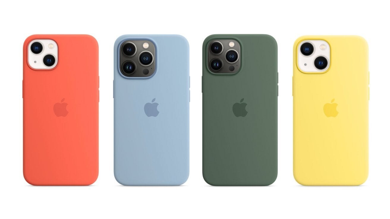 Apple refreshes iPhone 13 MagSafe silicone cases and Apple Watch bands collections