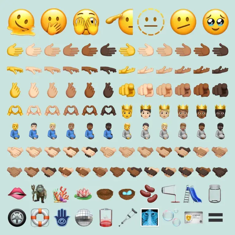 iPhone users have just got 123 new emojis including a nest with eggs