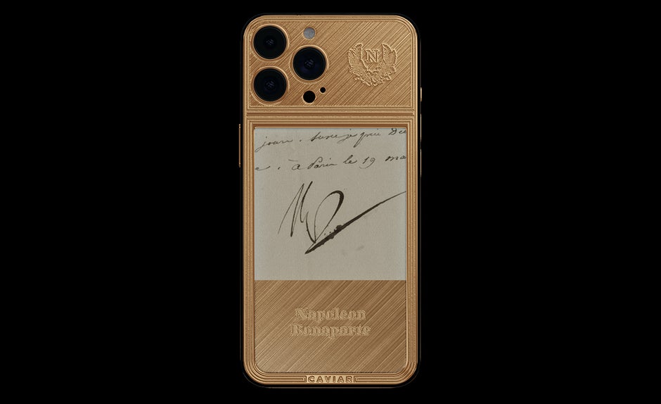 You can now buy a limited edition iPhone 13 Pro with an embedded famous signature