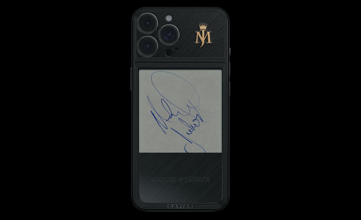 You can now buy a limited edition iPhone 13 Pro with an embedded famous signature