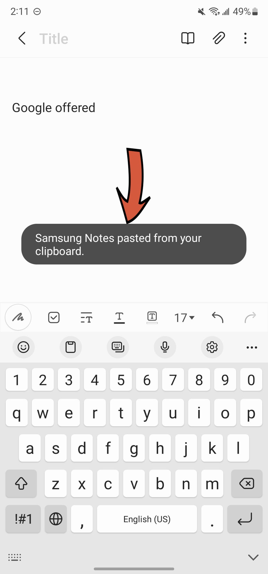 New Samsung owners should activate this feature (clipboard access alert)