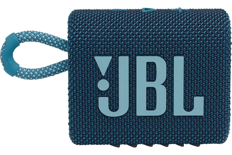 The JBL Go 3 in blue - Best waterproof Bluetooth speakers for summer