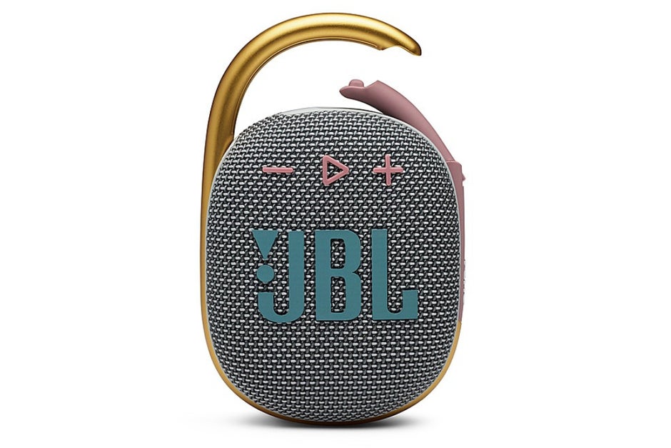 The JBL Clip 4 in gray - Best waterproof Bluetooth speakers for summer