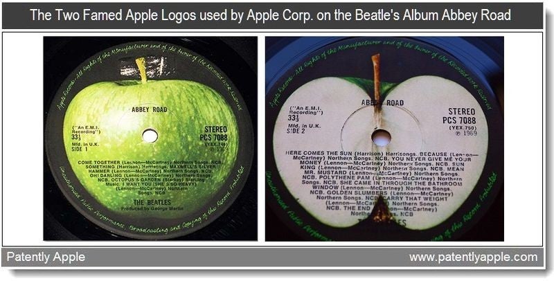 Beatles&#039; Abbey Road covers - Apple files patents for logos used by the Beatles