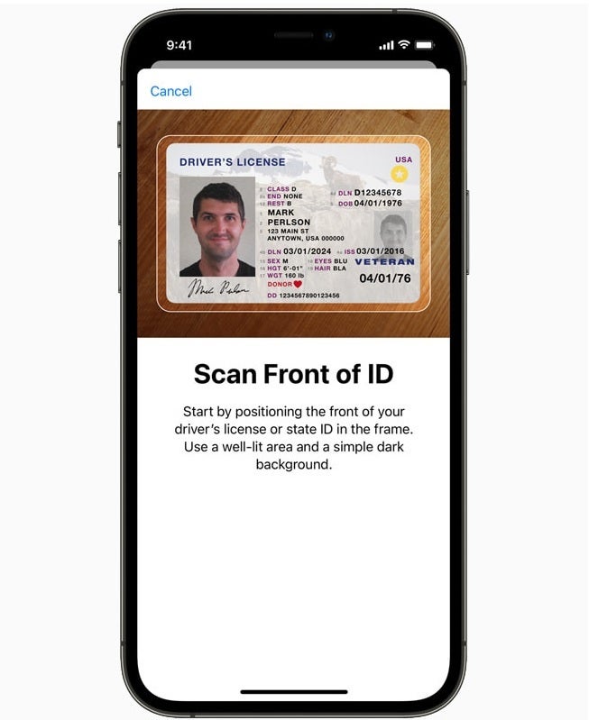 Simply follow the directions on your iPhone for adding your license or ID to the Wallet app - Arizona now allows driver's licenses to be stored digitally in Apple's Wallet app