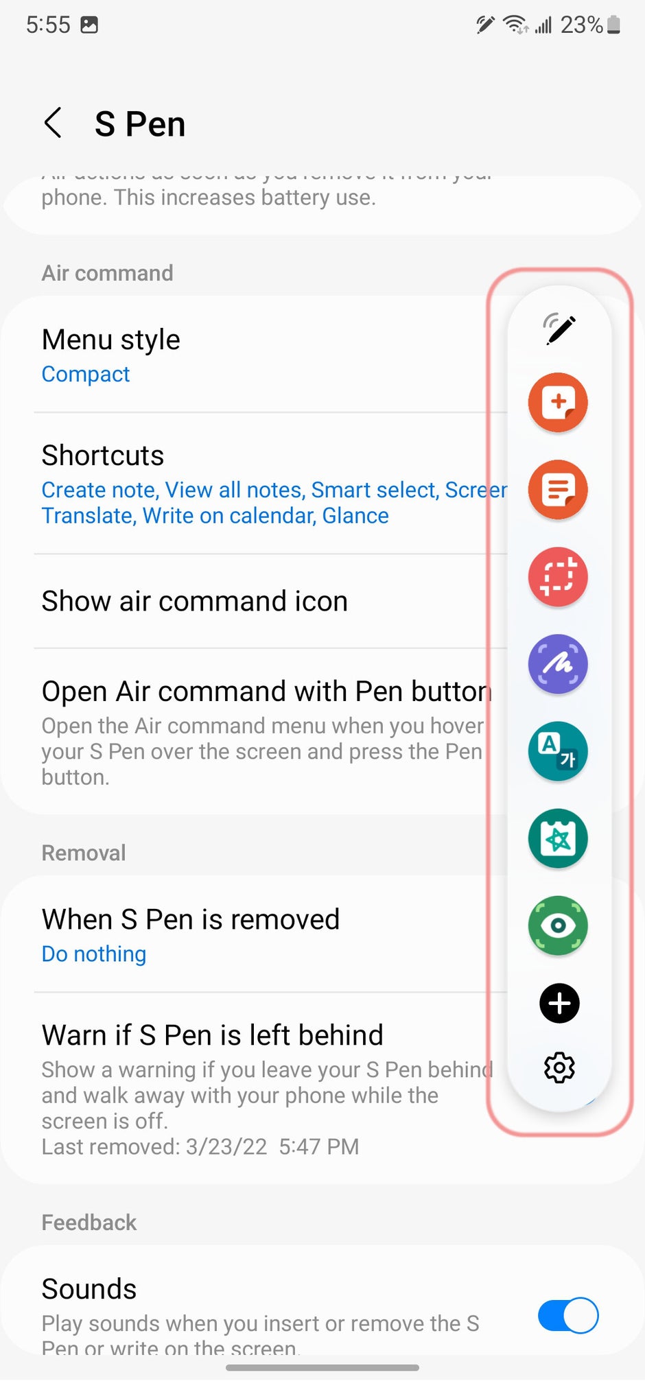 This is Air Command - Galaxy S22 Ultra and S Pen: Everything you need to know