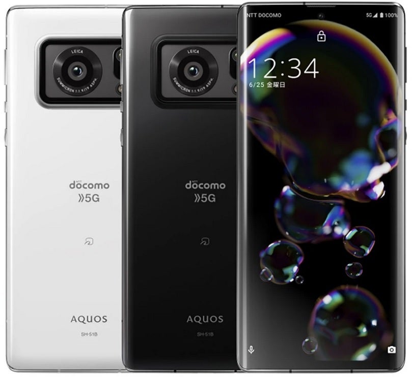 The Sharp Aquos R6 has a one-inch camera sensor but is only available in Japan - Leak says Sony's long-rumored 1.1-inch smartphone camera sensor is being tested