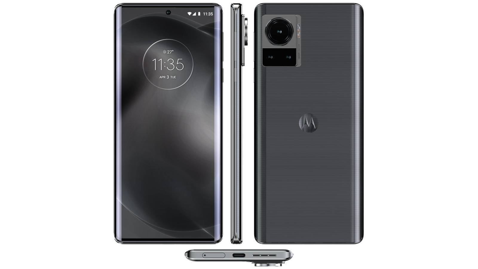 Previously leaked Frontier image - Flagship Motorola Frontier's unsightly but potentially game-changing 200MP sensor leaked