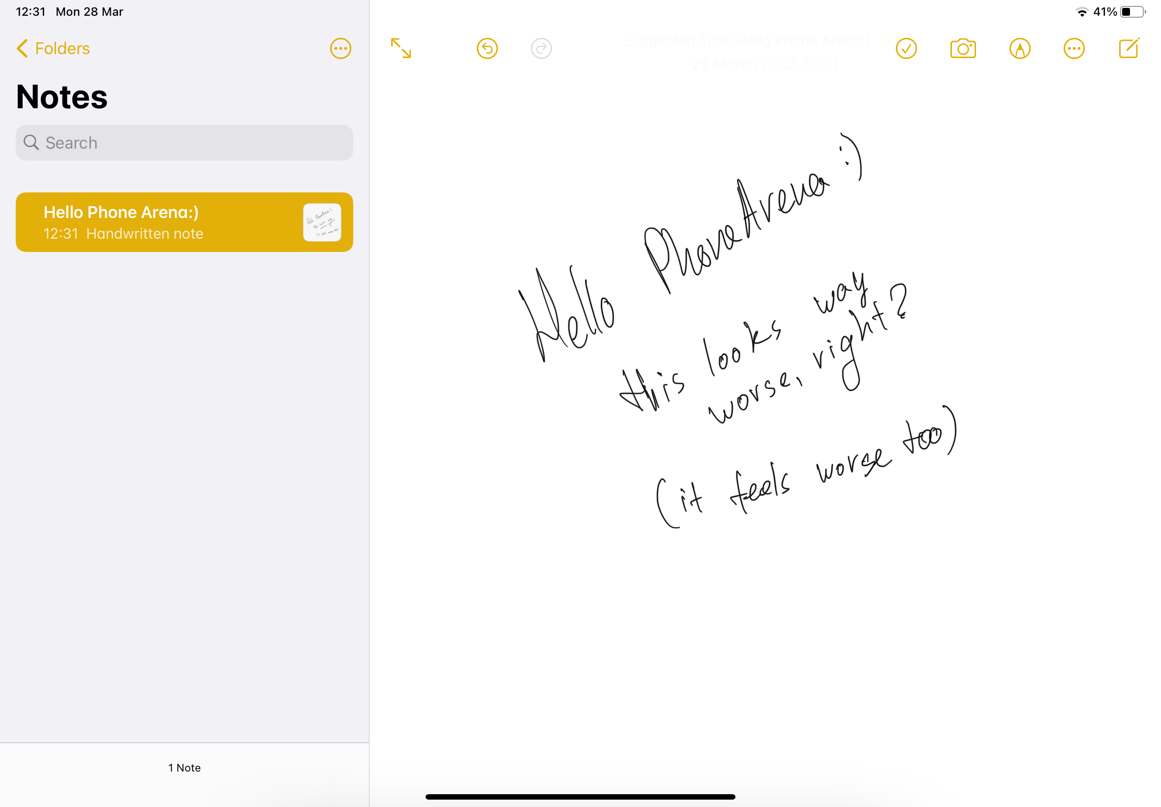 Apple&#039;s Notes app - Samsung S Pen is better than Apple Pencil, but it&#039;s not enough: 2022 tablet stylus hot take
