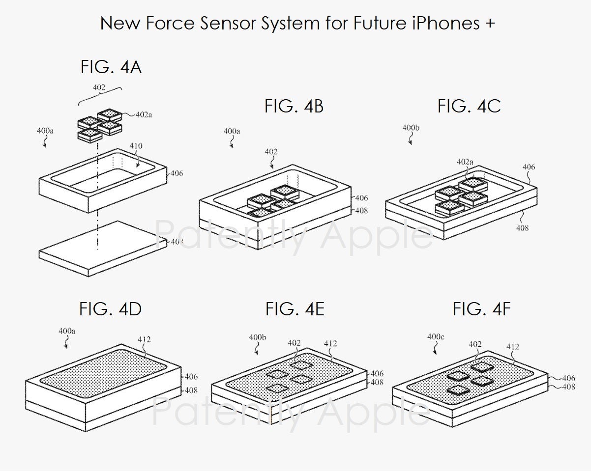 New Apple patents hint at a better pressure sensor technology