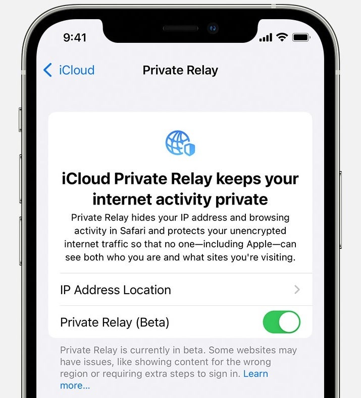 Private Relay hides your IP address from third-party trackers - Apple's new iOS 15 privacy features have advertisers on edge