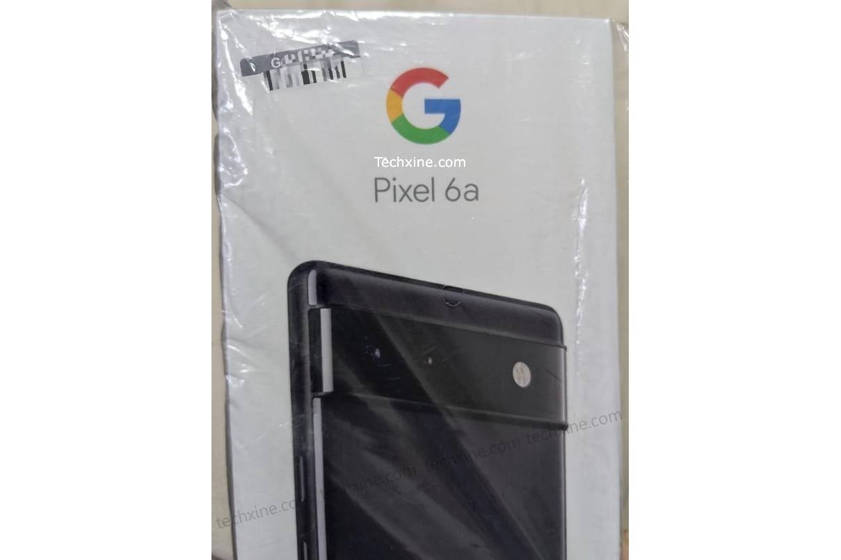 Alleged picture of Pixel 6a's retail box - Pixel 6a retail box leak indicates it could break cover sooner than expected