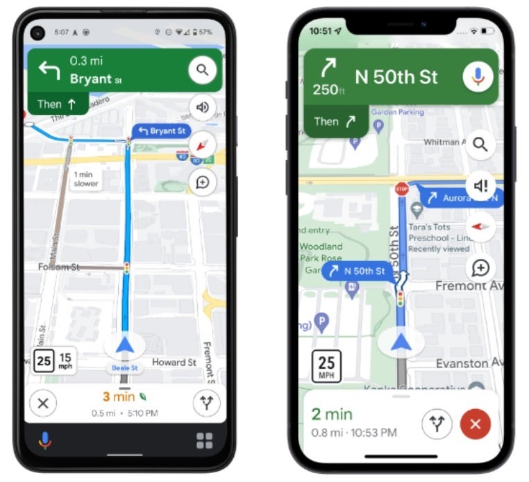 Google Maps will soon display traffic lights, stop signs, and