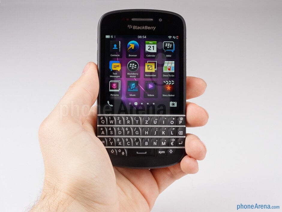 The BlackBerry Q10, one of the BlackBerry 10 releases - BlackBerry seeks to settle suit accusing it of fraudulently pumping up BlackBerry 10 demand
