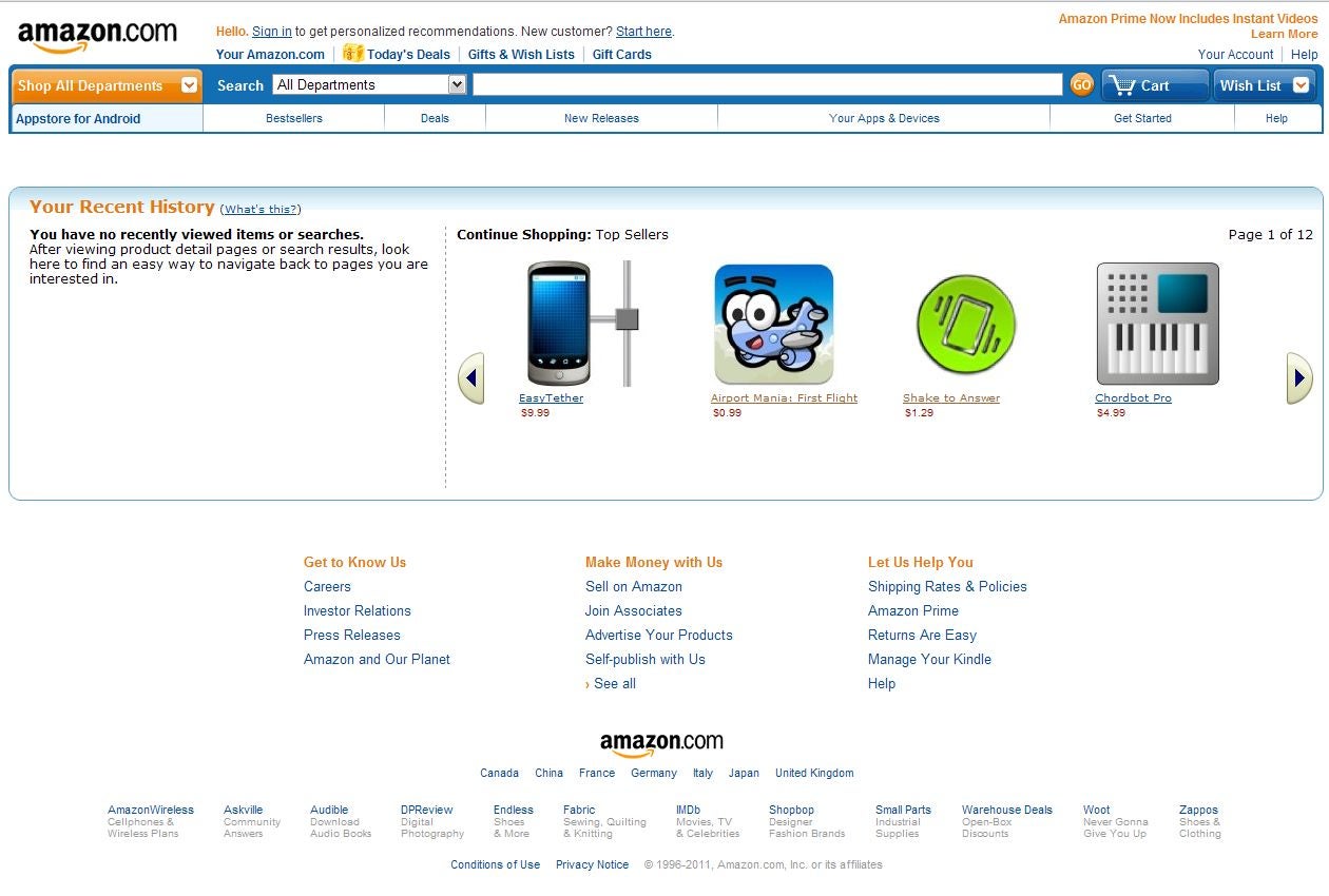 Amazon Appstore exposed by a lucky guess