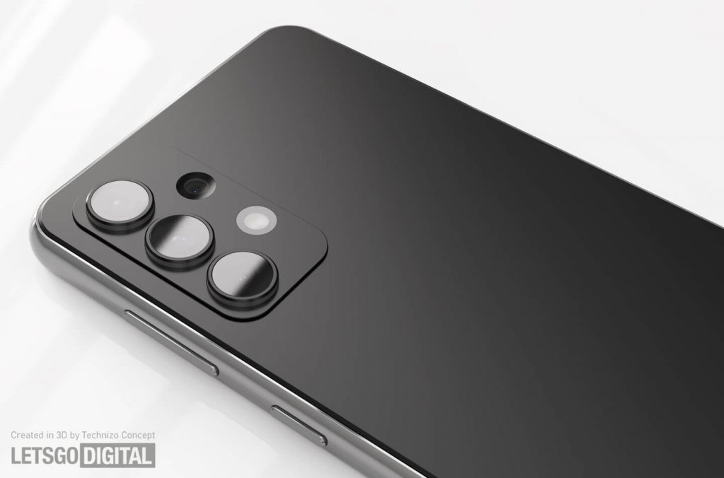 Concept render of the Galaxy A54 - Check out these concept renders and video of the Samsung Galaxy A54 5G