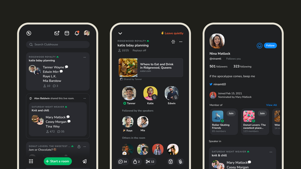 Clubhouse gets dark mode support on iOS and Android (finally!)