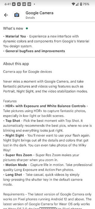 Google actualiza la aplicación de la cámara para teléfonos Pixel con Android 12 y superior: los usuarios de Pixel reciben una actualización de la aplicación Google Camera