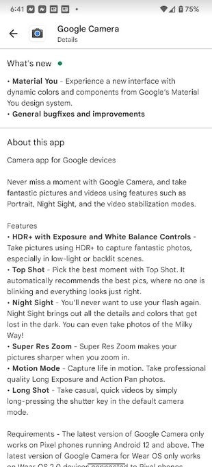 Google updates the Camera app for Pixel phones running Android 12 and up - Pixel users receive an update to the Google Camera app