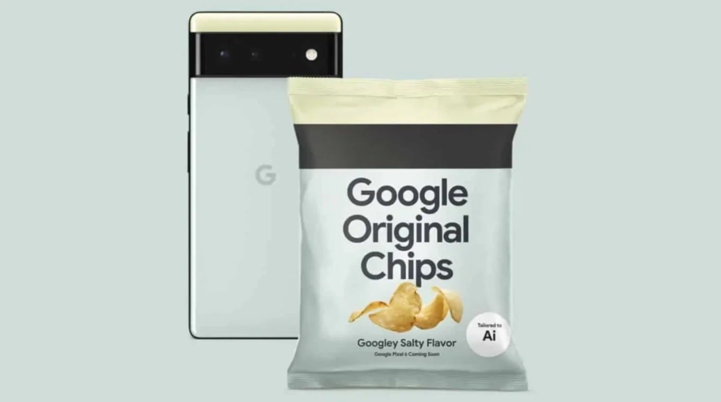 Google promotes its homegrown Tensor chip used in the Pixel 6 series by offering potato chips - Latest Pixel 6 series bug automatically declines certain incoming calls without ringing the phone