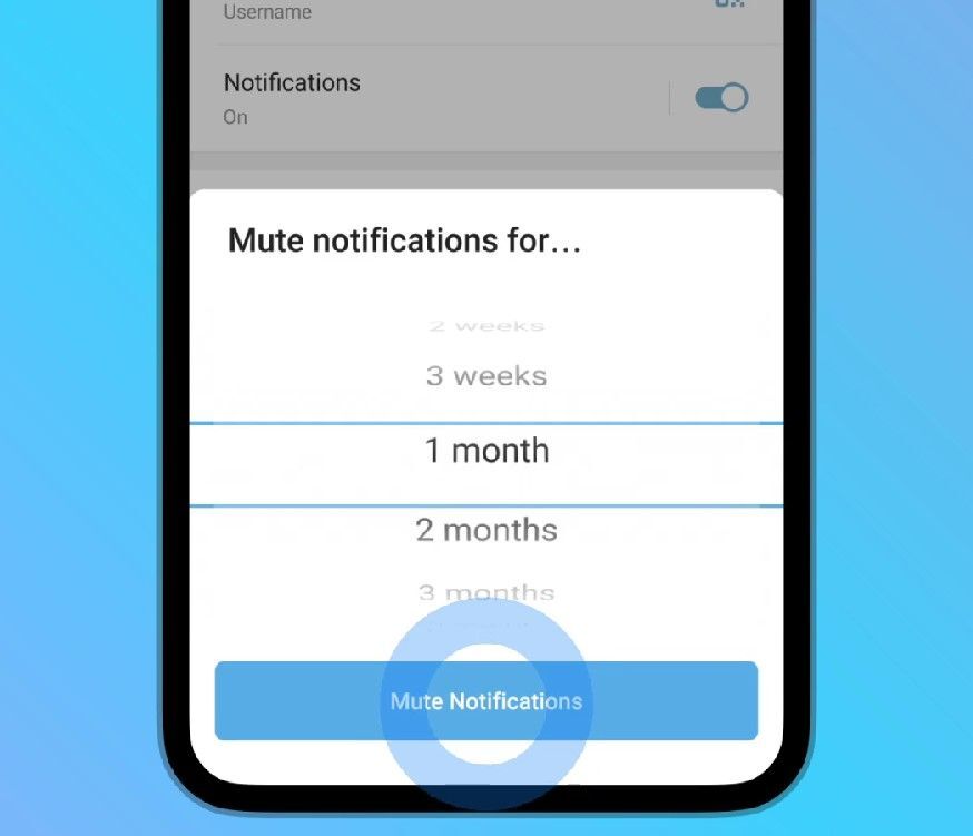 Pick your own notification sounds, mute chats for 30 mins (or 2 months) with new Telegram update