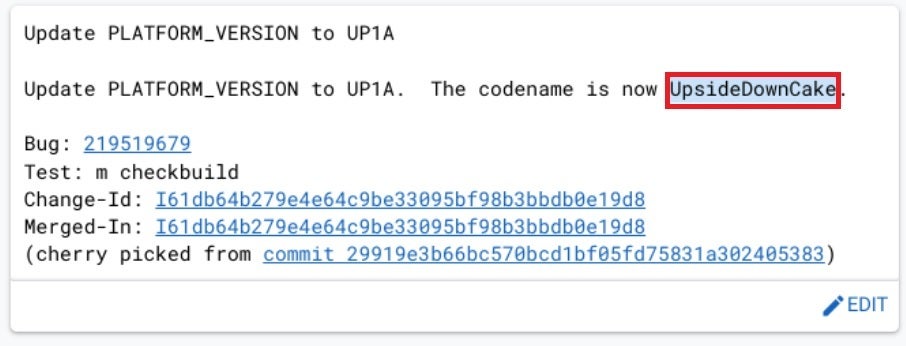 AOSP changes the internal codename of Android 14 to Upside Down Cake - Google reveals one interesting bit of information about 2023&#039;s Android 14