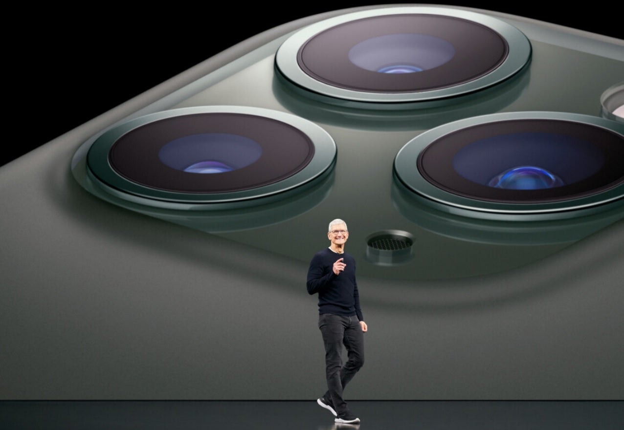 Apple CEO Tim Cook announced Apple's latest quarterly earnings report - Apple reports iPhone shipments of over $50 billion for the March quarter