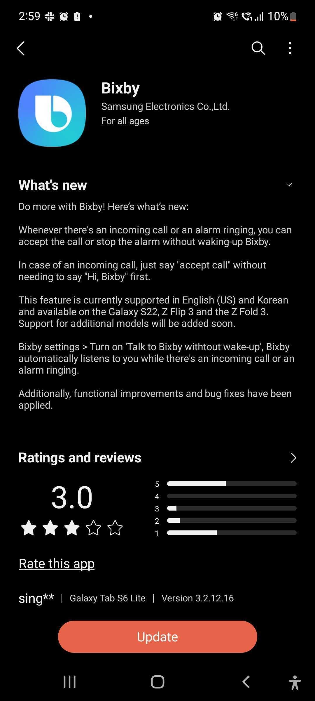 La actualización de Bixby hace que contestar algunos teléfonos Samsung Galaxy con manos libres sea más rápido y fácil