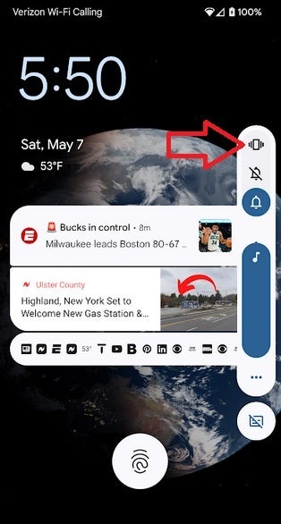 Tapping on the Pixel volume slider opens a shortcut that quickly enables vibration mode on certain Pixel models - Next month's Pixel Feature Drop will return an iconic icon to the Pixel status bar