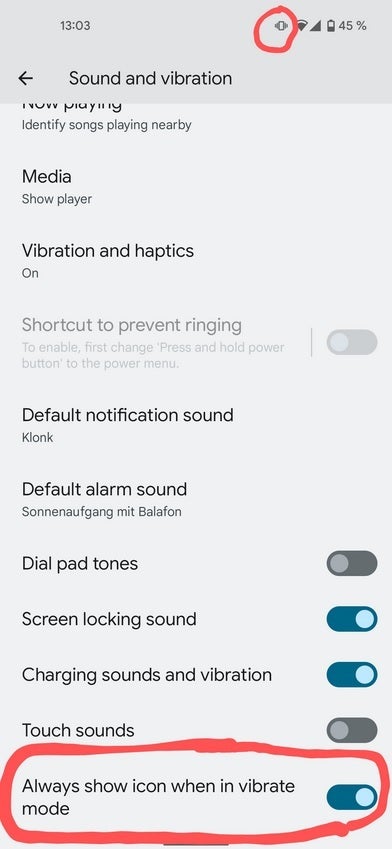 Vibration icon appears on the Pixel 6 Pro status bar - Next month's Pixel Feature Drop will return an iconic icon to the Pixel status bar