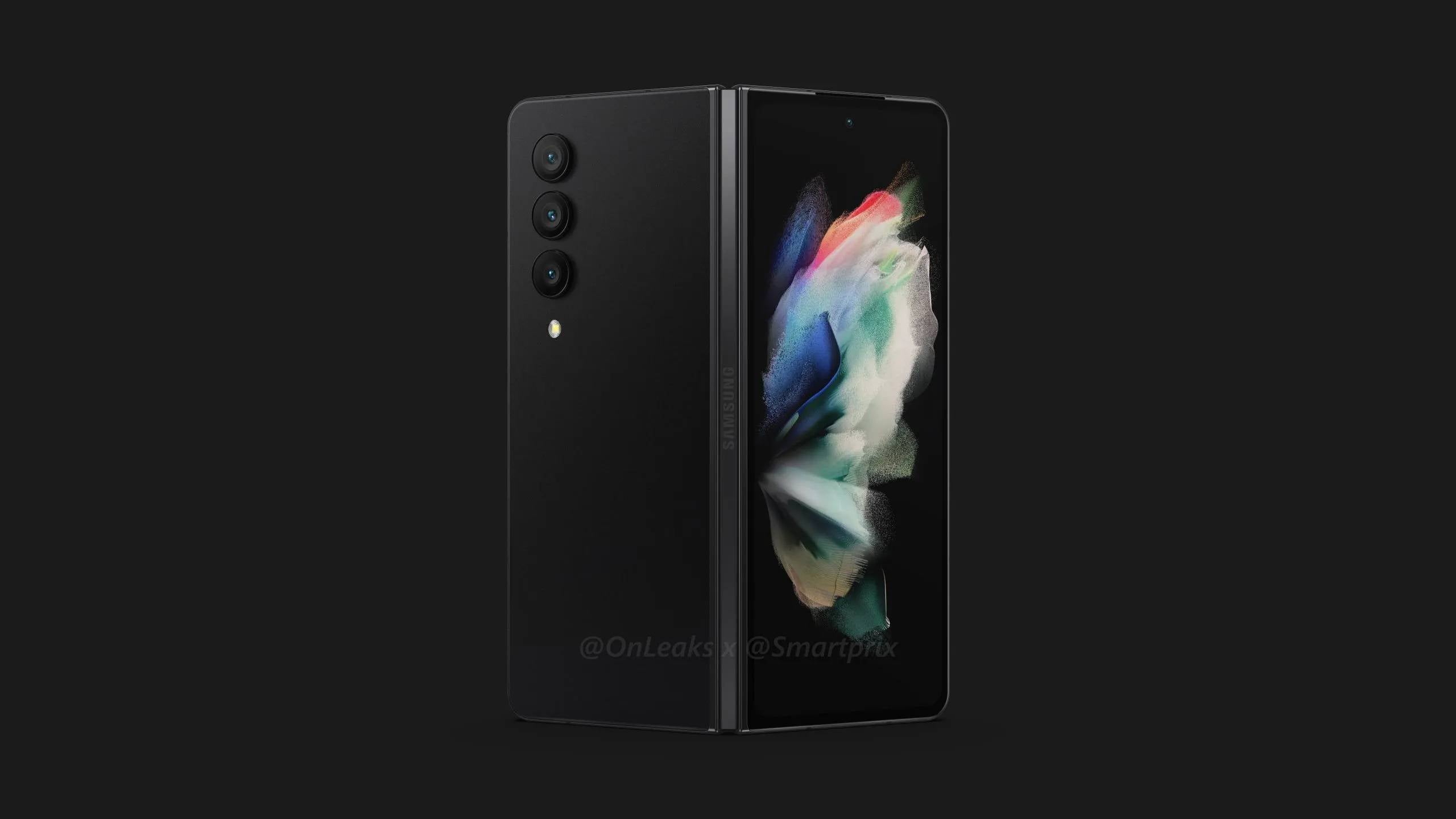 First Galaxy Z Fold 4 renders show revised camera settings