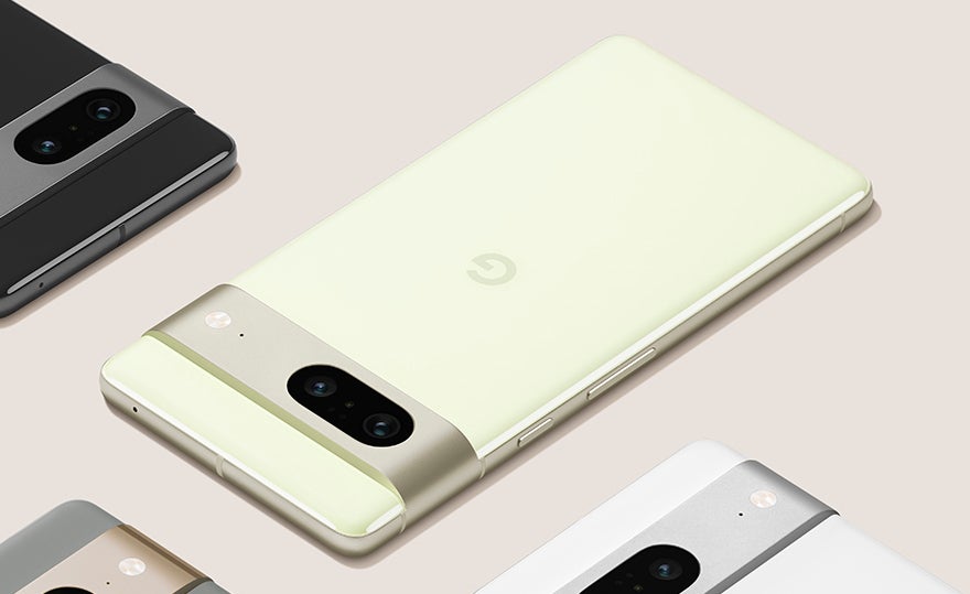 Pixel 7 in Lemongrass - Pixel 7 and Pixel 7 Pro colors: all the official hues