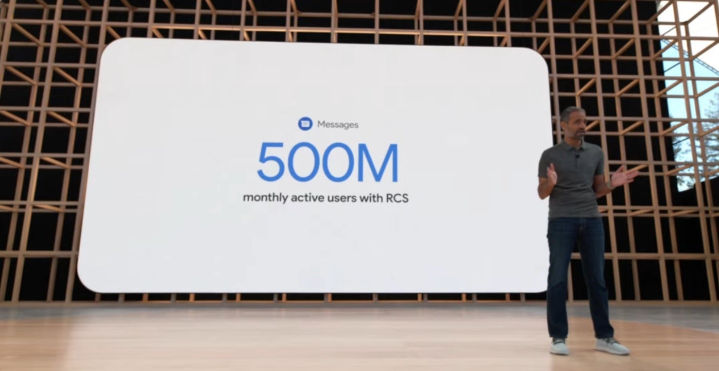 Google's RCS has a large number of active users - Google is trying to do the impossible by yelling at Apple at I/O