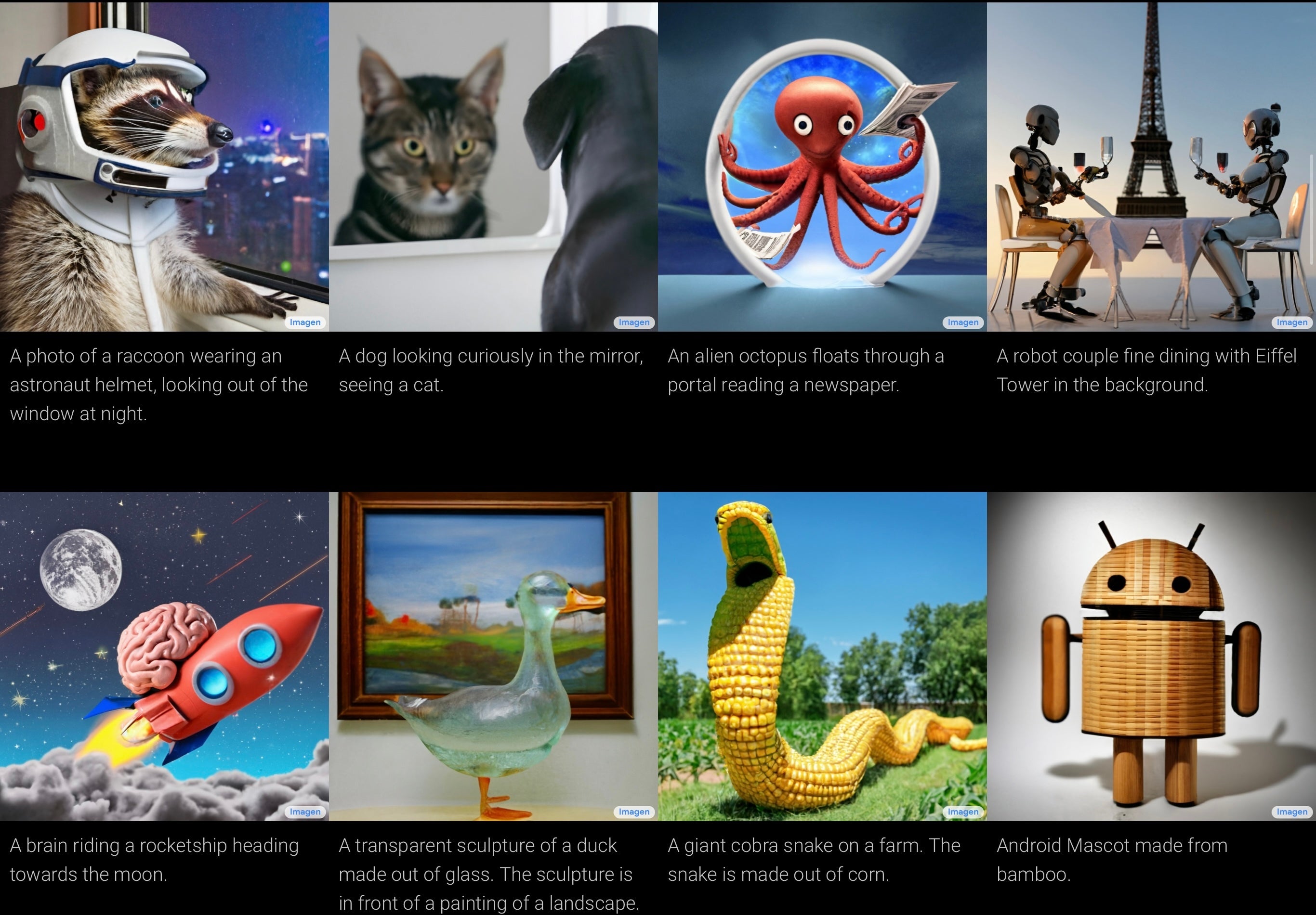 Some of Imagen’s work - Google’s text-to-image AI is incredibly impressive… scary impressive