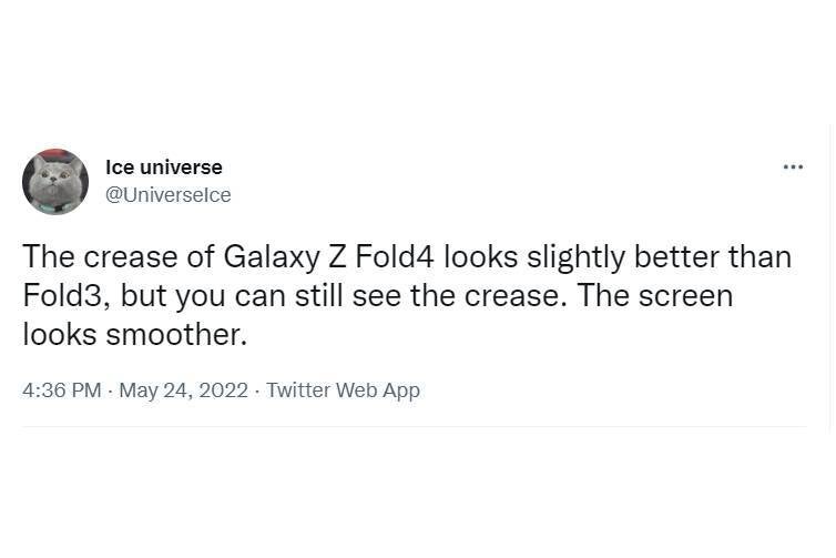 The Galaxy Z Fold 4 will reportedly still have a crease, but it&#039;s not all bad news